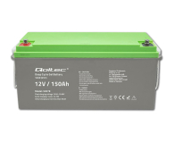 Qoltec Akumulator żelowy Deep Cycle | 12V | 150Ah - 1115801 - zdjęcie 1
